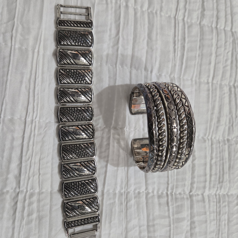 Brighton Silver Bracelet Set - image 1